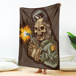 Dead Welder Print Blanket
