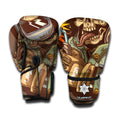 Dead Welder Print Boxing Gloves