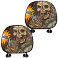 Dead Welder Print Car Headrest Covers
