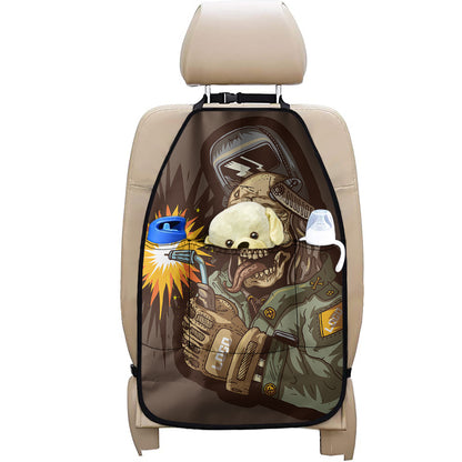 Dead Welder Print Car Seat Organizers