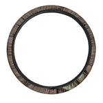 Dead Welder Print Car Steering Wheel Cover