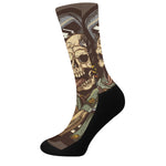 Dead Welder Print Crew Socks
