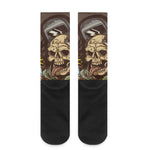 Dead Welder Print Crew Socks
