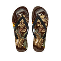 Dead Welder Print Flip Flops