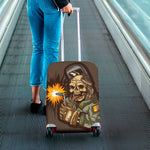 Dead Welder Print Luggage Cover