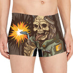 Dead Welder Print Men's Boxer Briefs