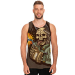 Dead Welder Print Men's Tank Top