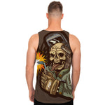 Dead Welder Print Men's Tank Top
