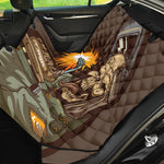 Dead Welder Print Pet Car Back Seat Cover