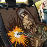 Dead Welder Print Pet Car Back Seat Cover