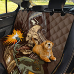 Dead Welder Print Pet Car Back Seat Cover