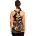 Dead Welder Print Women's Racerback Tank Top