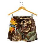Dead Welder Print Women's Shorts