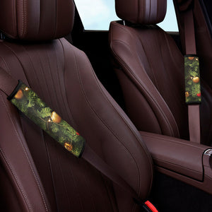 Decorated Christmas Tree Print Car Seat Belt Covers