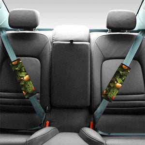 Decorated Christmas Tree Print Car Seat Belt Covers