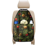 Decorated Christmas Tree Print Car Seat Organizers