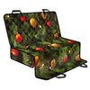 Decorated Christmas Tree Print Pet Car Back Seat Cover