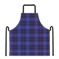 Deep Blue Stewart Tartan Print Apron