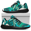 Deep Sea Wave Surfing Pattern Print Sport Shoes GearFrost