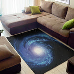 Deep Space Milky Way Print Area Rug