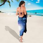 Deep Space Milky Way Print Beach Sarong Wrap