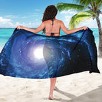 Deep Space Milky Way Print Beach Sarong Wrap