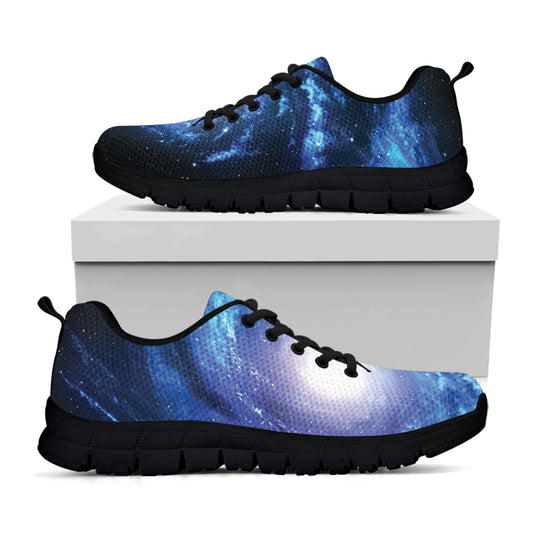Deep Space Milky Way Print Black Sneakers