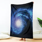 Deep Space Milky Way Print Blanket