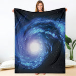 Deep Space Milky Way Print Blanket