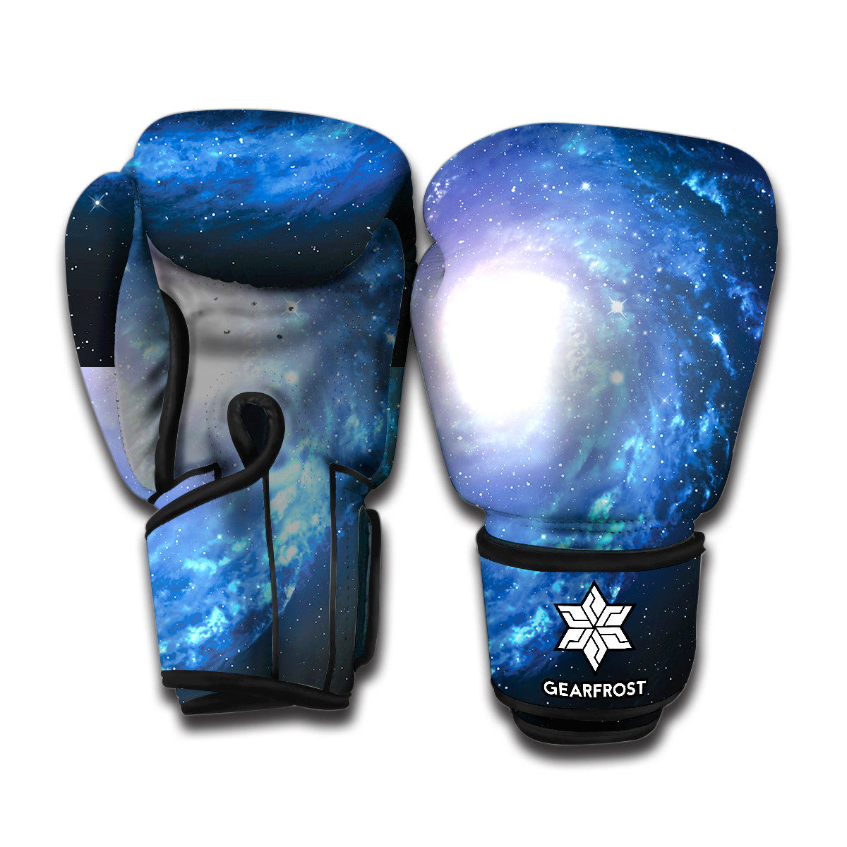 Deep Space Milky Way Print Boxing Gloves