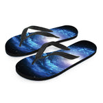 Deep Space Milky Way Print Flip Flops