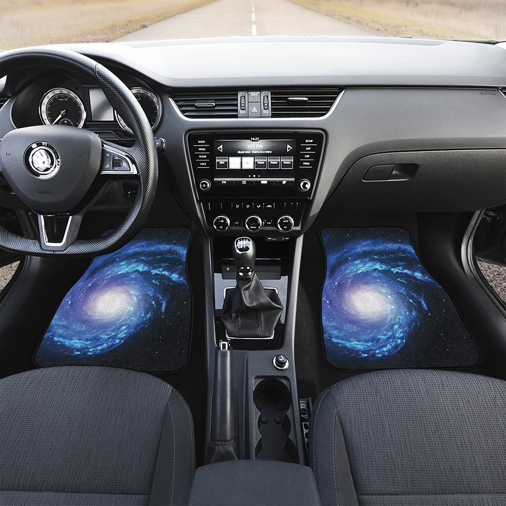 Deep Space Milky Way Print Front and Back Car Floor Mats