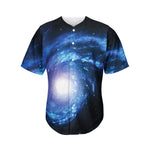 Deep Space Milky Way Print Men's Baseball Jersey