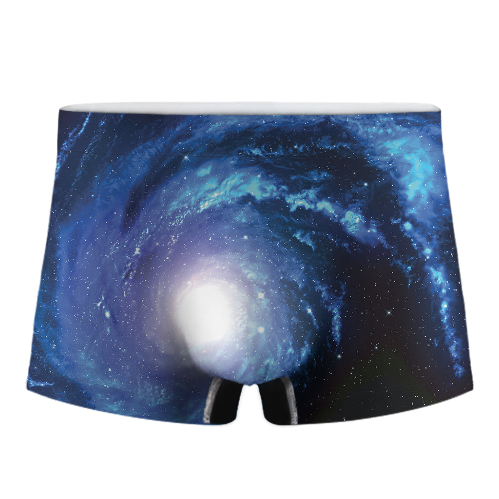 Deep Space Milky Way Print Men's Boxer Briefs