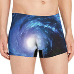 Deep Space Milky Way Print Men's Boxer Briefs