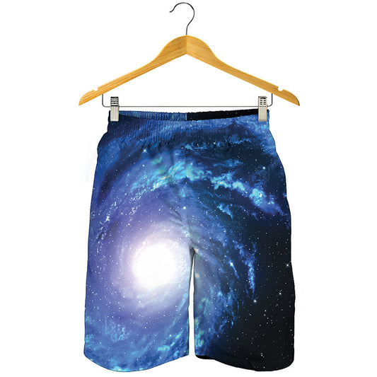 Deep Space Milky Way Print Men's Shorts