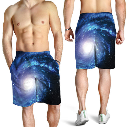 Deep Space Milky Way Print Men's Shorts