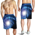 Deep Space Milky Way Print Men's Shorts