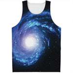 Deep Space Milky Way Print Men's Tank Top