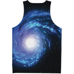 Deep Space Milky Way Print Men's Tank Top