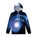 Deep Space Milky Way Print Pullover Hoodie