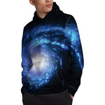 Deep Space Milky Way Print Pullover Hoodie