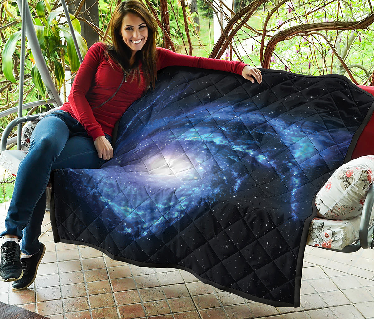 Deep Space Milky Way Print Quilt