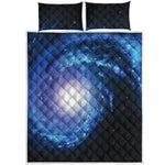 Deep Space Milky Way Print Quilt Bed Set