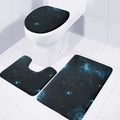 Deep Space Print 3 Piece Bath Mat Set