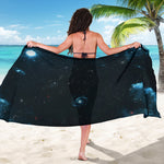 Deep Space Print Beach Sarong Wrap