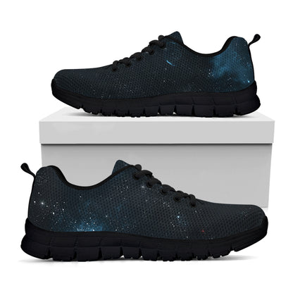 Deep Space Print Black Sneakers