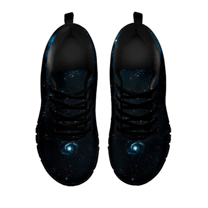 Deep Space Print Black Sneakers