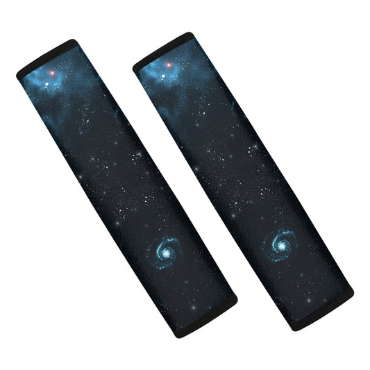 Deep Space Print Car Seat Belt Covers