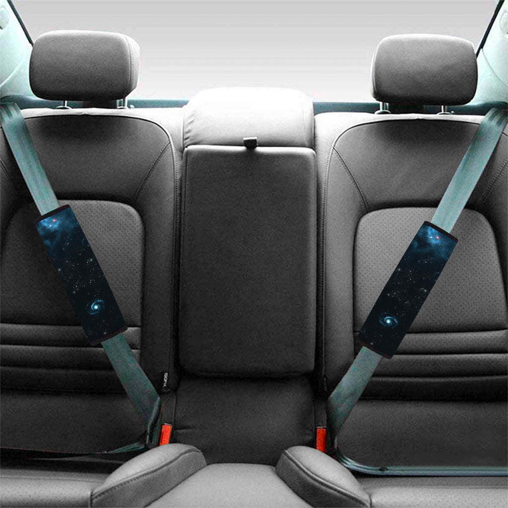 Deep Space Print Car Seat Belt Covers